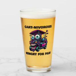 Funny Monster Golf Cart Gift Sportfantasts Glaskopp