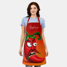 Funny Monster Red Hett Chili Pepper