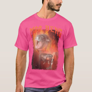 Funny Moo Deng Baby Hippos Bootleg Rap Fire T Shirt