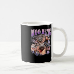 Funny Moo-deng Baby Pygmy Hippo Cute Zoo for Famil Kaffemugg