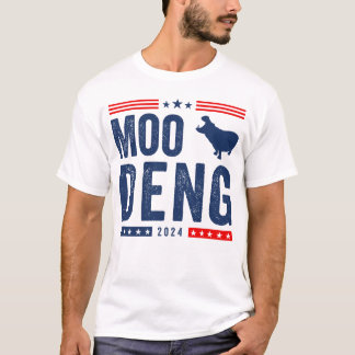Funny Moo-Deng Baby Pygmy Hippo Cute Zoo T Shirt