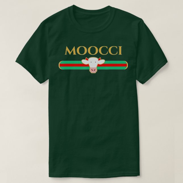 Funny Moocci Cows Farm  T Shirt (Design framsida)