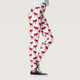 Funny Moose Helgdag Leggings
