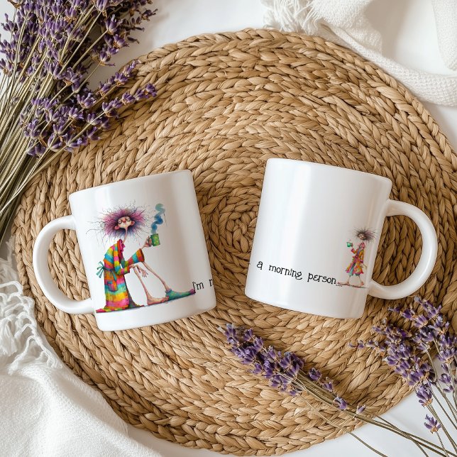 Funny Morgonkaffe Mugg (Skapare uppladdad)