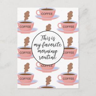 Funny Morgonkaffe Vykort