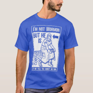 Funny Mormon LDS Bok från Mormon Missionary T Shirt