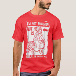 Funny Mormon LDS Bok från Mormon Missionary T Shirt