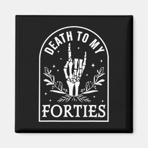 Funny morot i Karate Gi Carrate Black Bälte Marti Magnet
