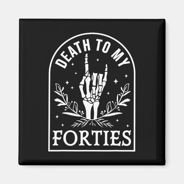 Funny morot i Karate Gi Carrate Black Bälte Marti Magnet (Framsidan)