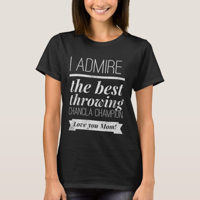 Funny Mors dag Chancla Survivor Mamma T Shirt (Framsida)