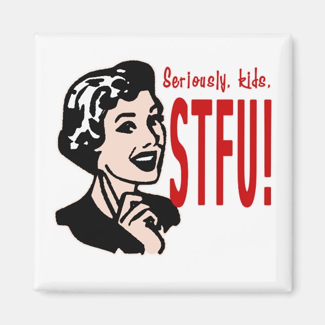 Funny Mors dag Design Magnet (Framsidan)