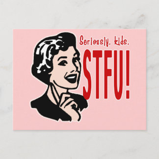 Funny Mors dag Design Vykort