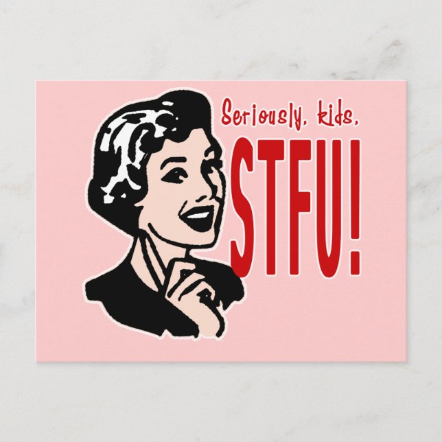 Funny Mors dag Design Vykort (Framsida)