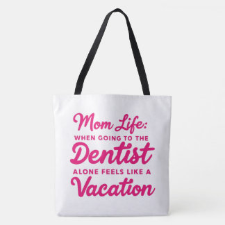 Funny Mors dag Gift Tote Bag Tygkasse
