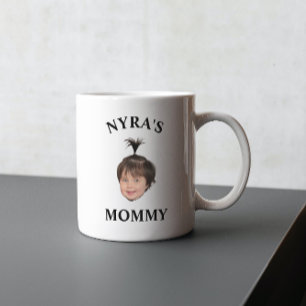 FUNNY MORS DAG MAMMA MAMMA BABY ANSIKTE Mugg
