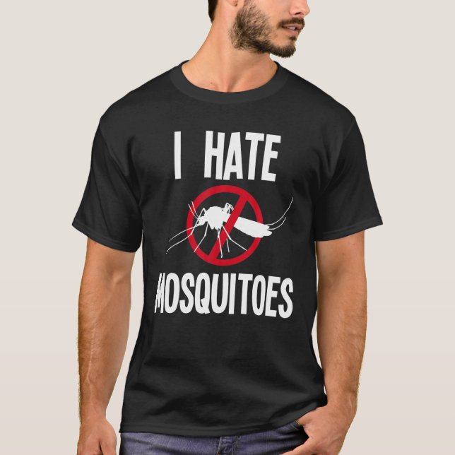 Funny Mosquito Apparel | Fantastisk Mosquitoes Hat T Shirt (Framsida)