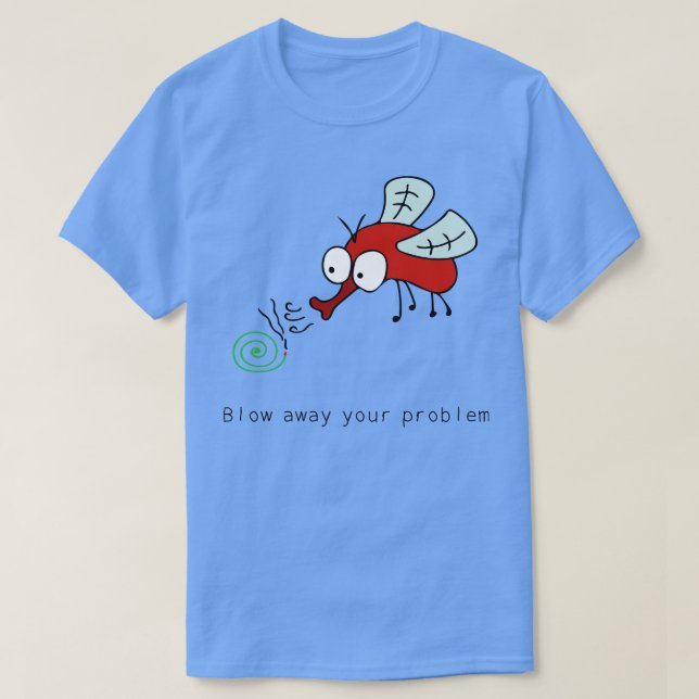 Funny Mosquito T Shirt (Design framsida)