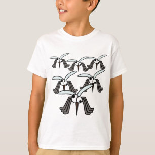Funny Mosquitoes Flytande Redo till Bita Barn T Shirt