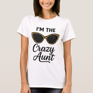 Funny Moster T-Shirt - "Jag är Crazy Moster" Cat Ö
