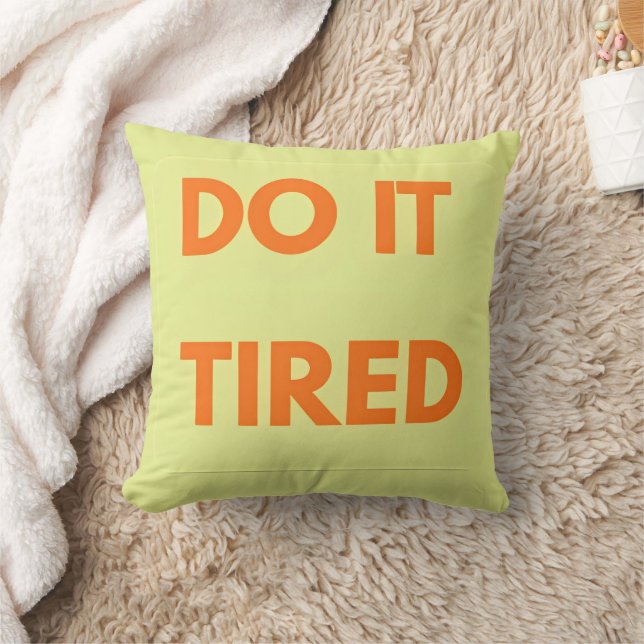  , Funny Motivational  Kudde (Filt)