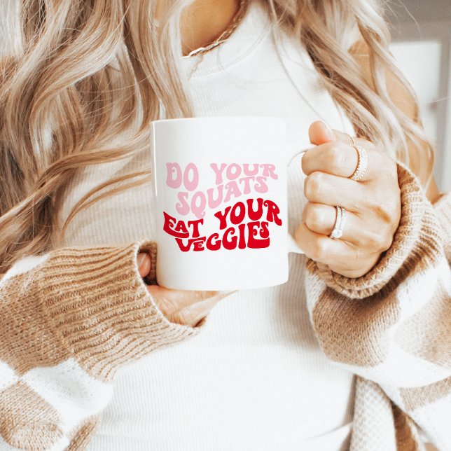 Funny Motivational Mugg Squats Mugg Fitness Gifts (Skapare uppladdad)
