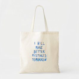 Funny Motivational Tote Bag Tygkasse