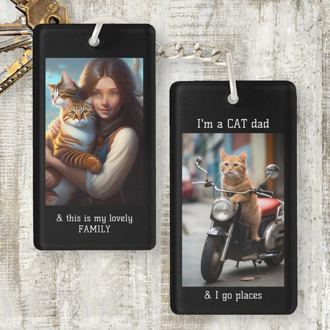Funny Motor Cat Pappa Photo (Skapare uppladdad)