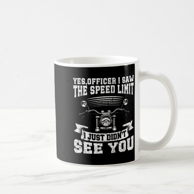Funny Motorcycle Lover Graphic Women Men Motorbike Kaffemugg (Höger)