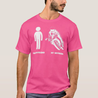 Funny Motorcykel Rider My Boykompis Moto Bikers Gi T Shirt