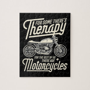 Funny Motorcykel Rider Rapy - Biker Gift Pussel
