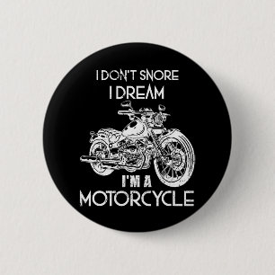Funny Motorcykel Riding Bike Rider Biker Manar Knapp