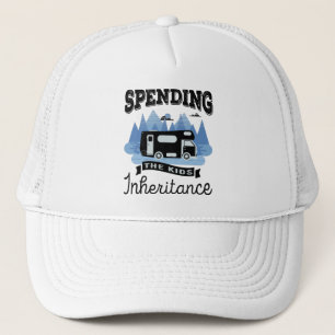 Funny Motorhome RV Pension Gift Pappa Keps