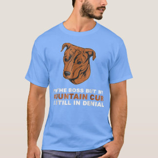 Funny Mountain Cur Hund Gift T Shirt