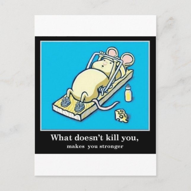 Funny Mouse-produkt Vykort (Framsida)