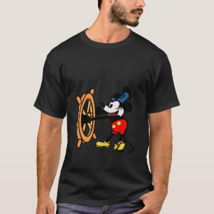 Funny MOUSE TECKNAD Steamboat Willie Original T Shirt