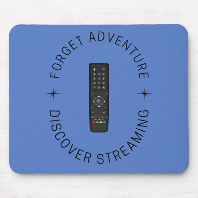 Funny Mousepad | Tv & Gamer Gift Musmatta (Framsidan)