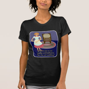 Funny Movie Loving Housefru Character T Shirt