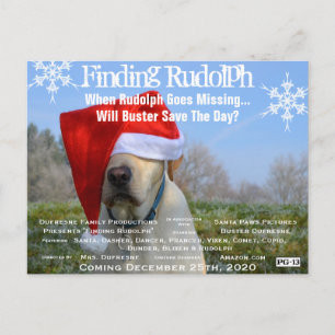 Funny Movie Parody Add Pets Photo Helgdag Vykort