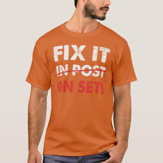 Funny Movieheater Producer Filmmaker Fi it in fond T Shirt