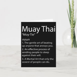 Funny Muay Thai och Thai Boxing - Muay Thai Defini Kort