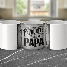 Funny Mug for Pappa - Fars dag & Birthday Gift