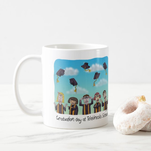 Funny Mug för Studenter Kaffemugg (Med munk)