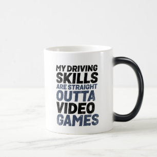 Funny Mug for Tävla Games Gamer och Geek Magisk Mugg