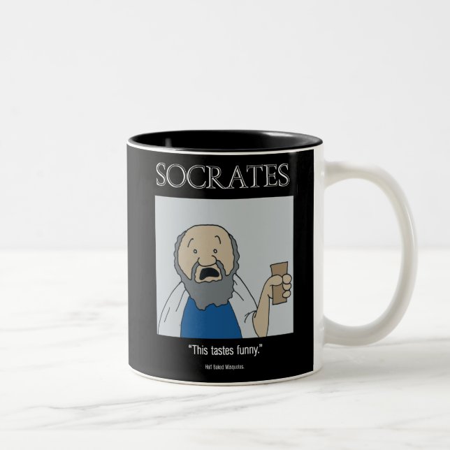 Funny Mug - Sokrates Mugg (Höger)