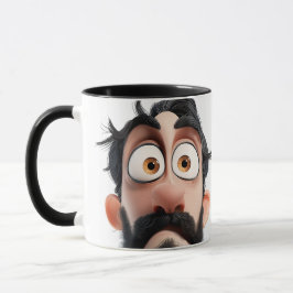 Funny Mugg-design i Ansikte Mugg