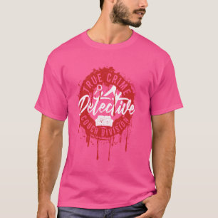 Funny Murder Fläkt True Crime detektiv Couch Divis T Shirt