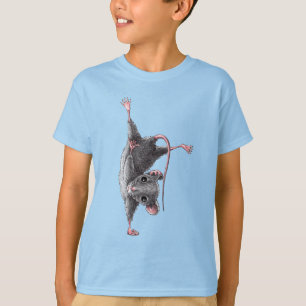 Funny mus - hängloose t shirt