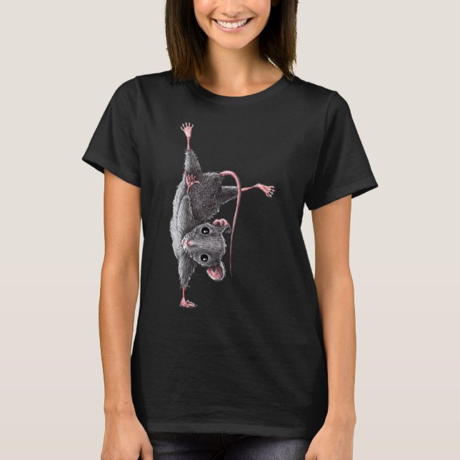 Funny mus - hängloose tee (Framsida)