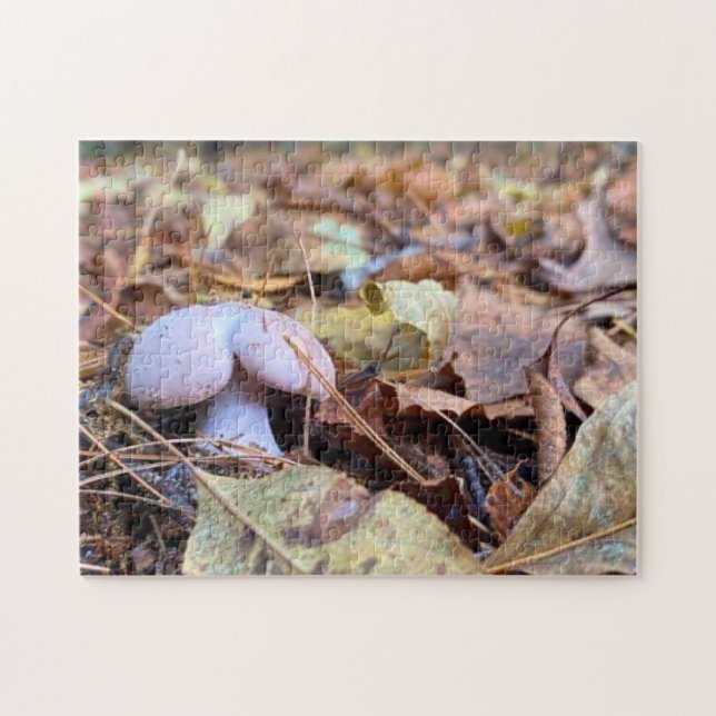 Funny Mushroom Butt Jigszle Puzzle Pussel (Horisontell)