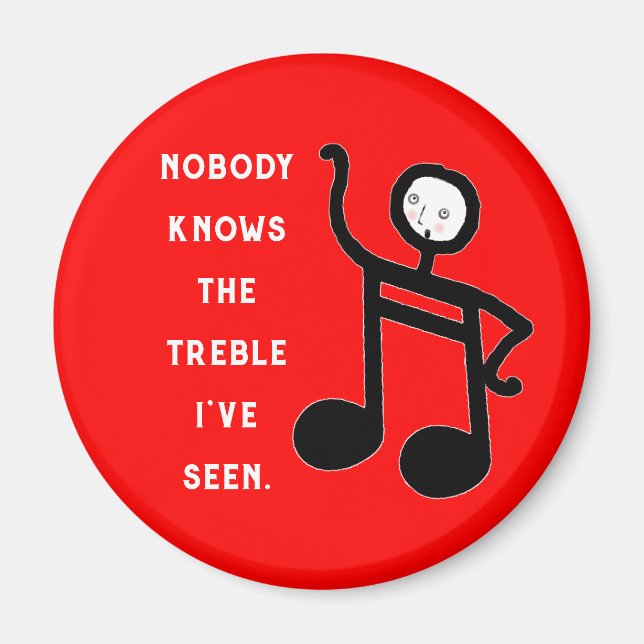 Funny Music Magnet (Framsidan)